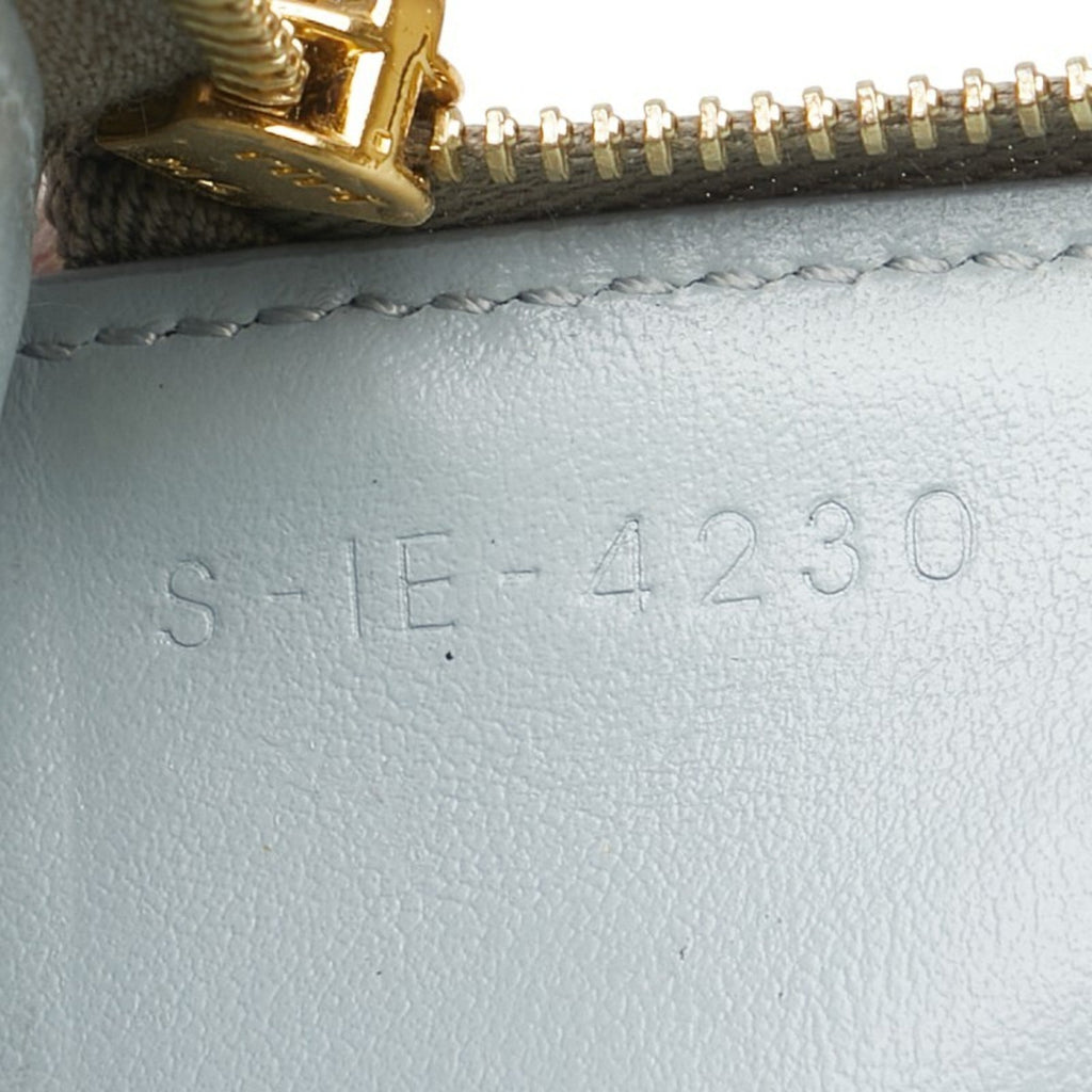 Celine Gray Leather Coin Purse/Coin Case