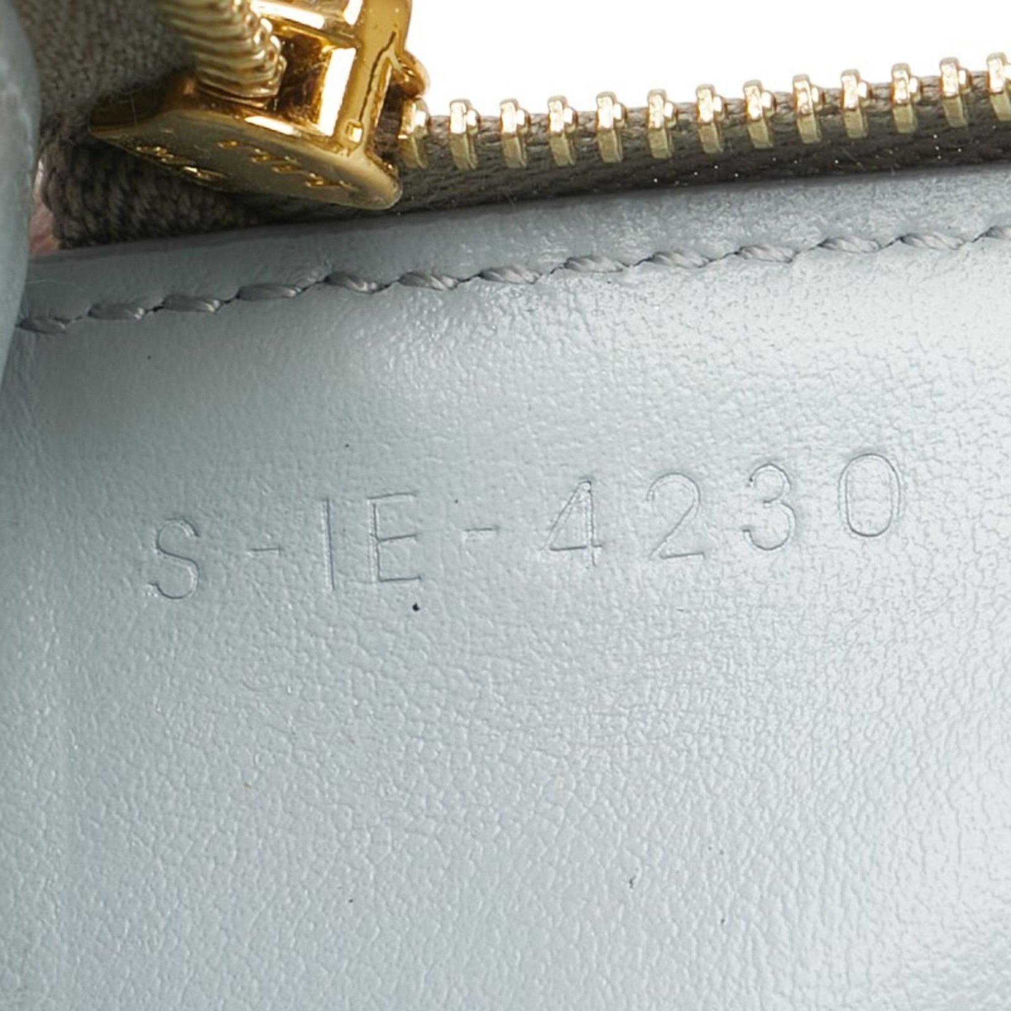 Celine Gray Leather Coin Purse/Coin Case