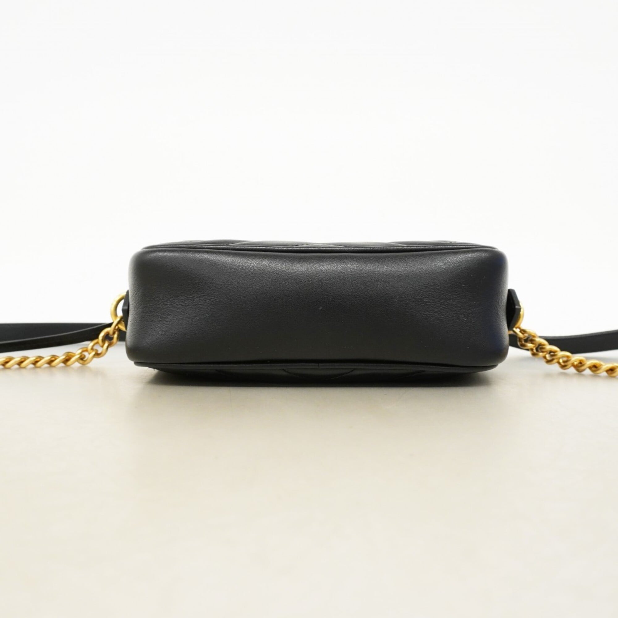 Gucci Black Leather Shoulder Bag (Pre-Owned)