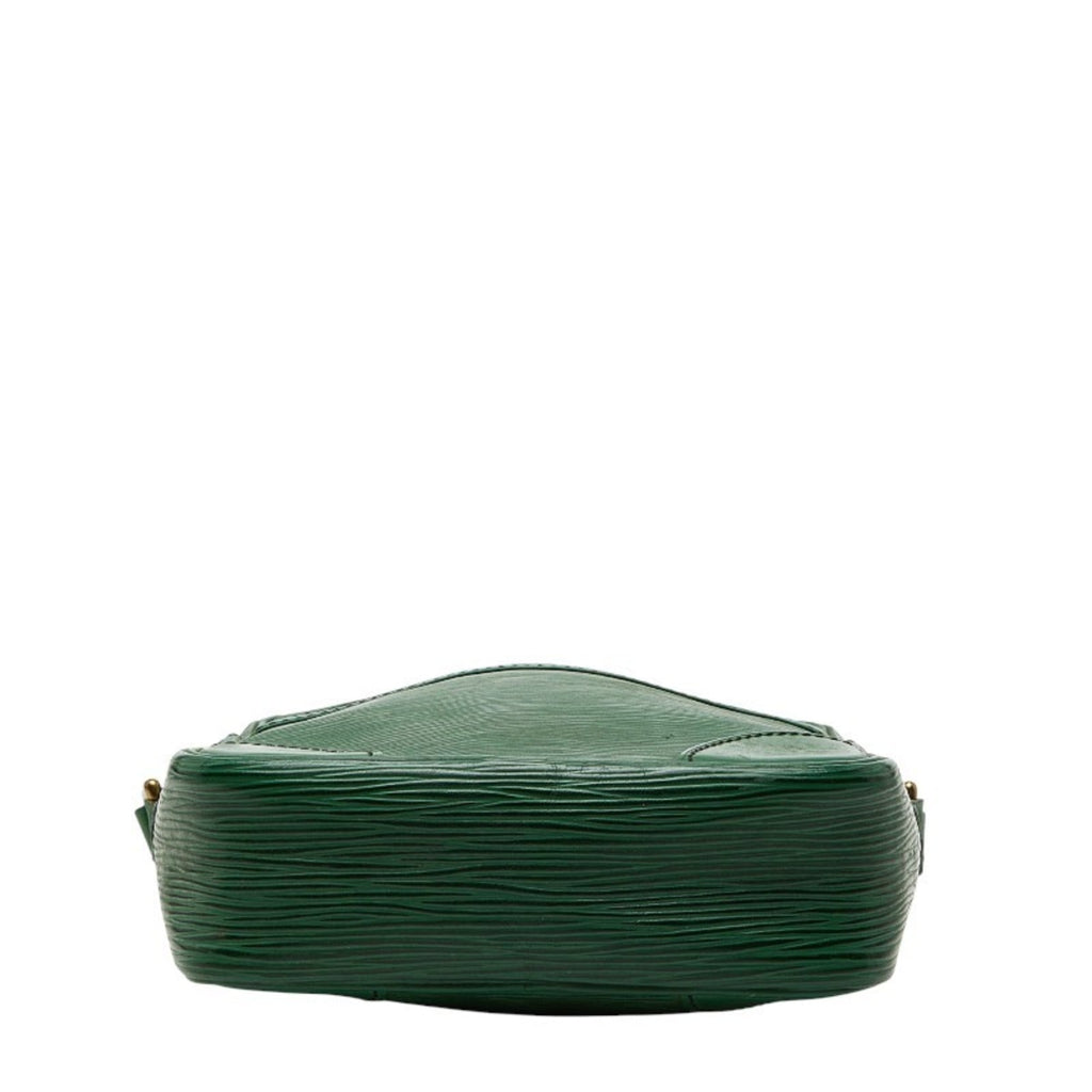 Louis Vuitton Epi Borneo Green Leather Shoulder Bag