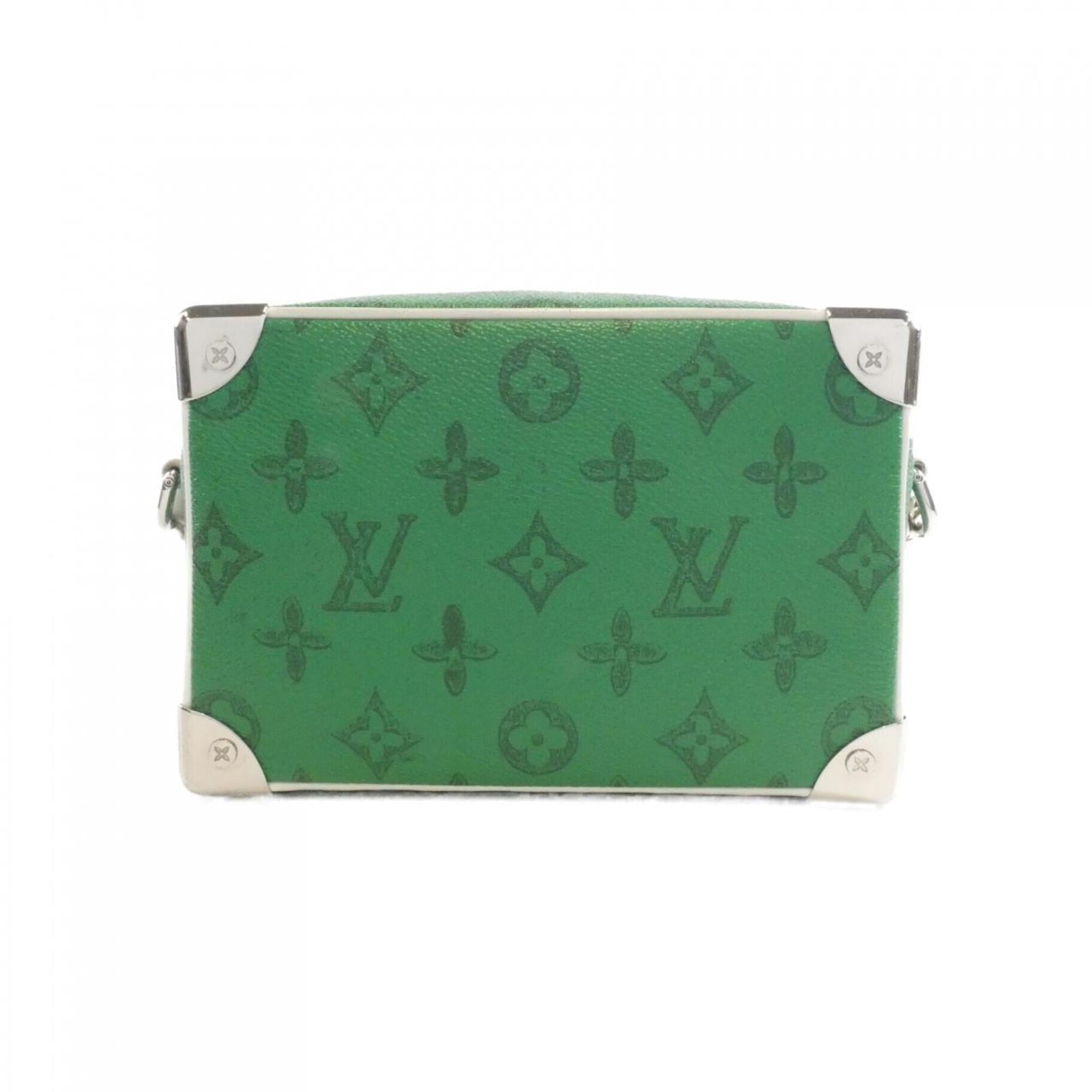 Louis Vuitton Vert Coated Canvas Shoulder Bag
