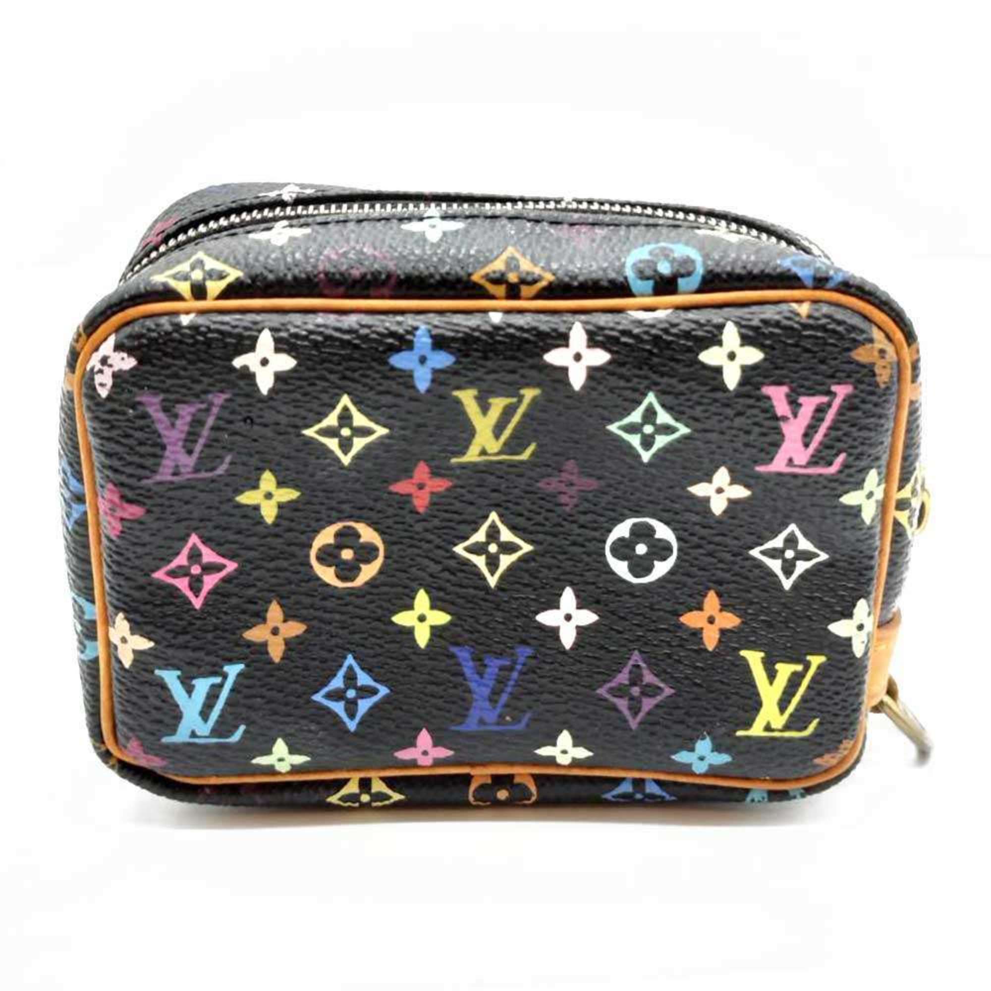 Louis Vuitton Black Monogram Multicolore Pouch