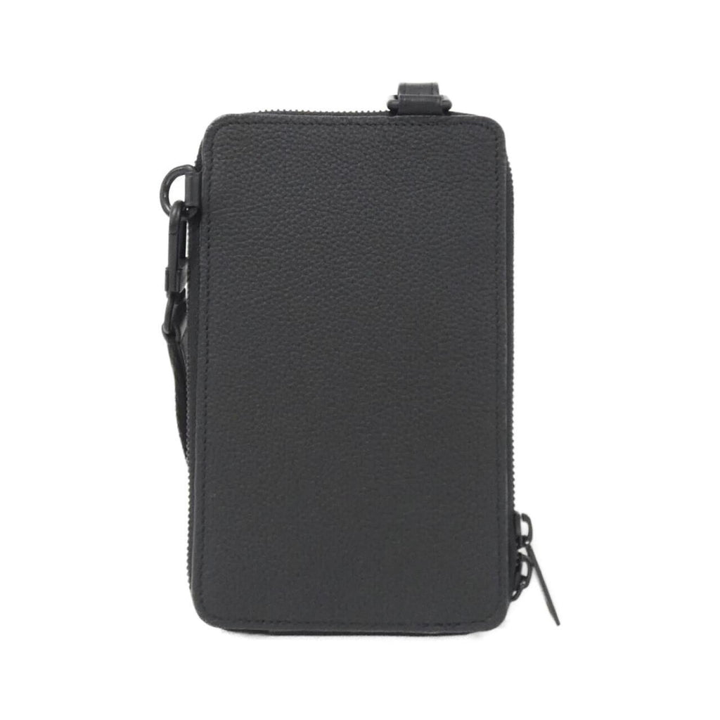 Louis Vuitton Black Leather Pouch Shoulder Bag