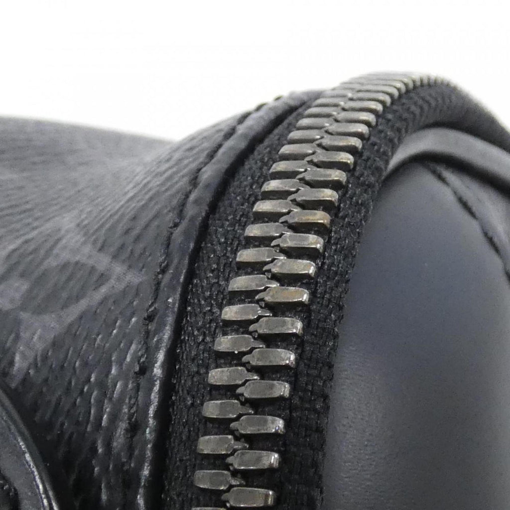 Louis Vuitton Black Coated Canvas Shoulder Bag
