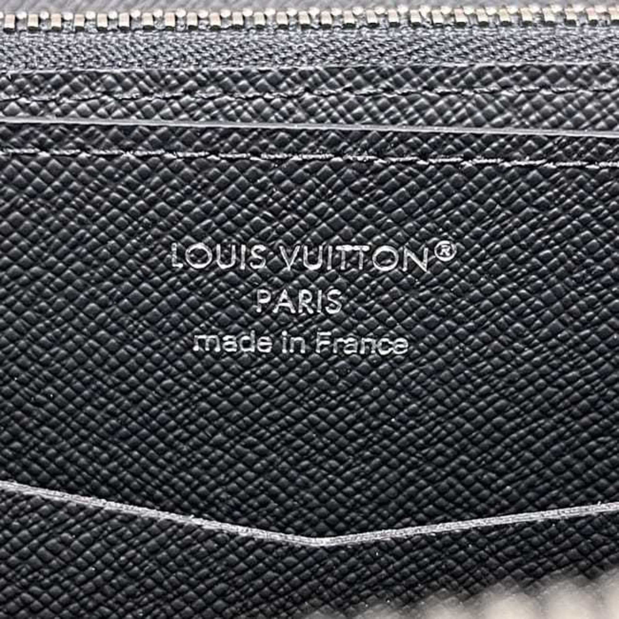 Louis Vuitton Black Monogram Eclipse Monogram Eclipse Long Wallet