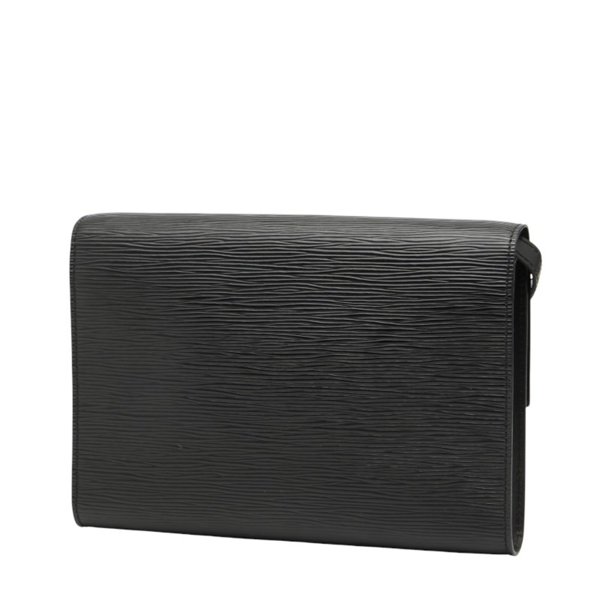 Louis Vuitton Black Noir Leather Shoulder Bag