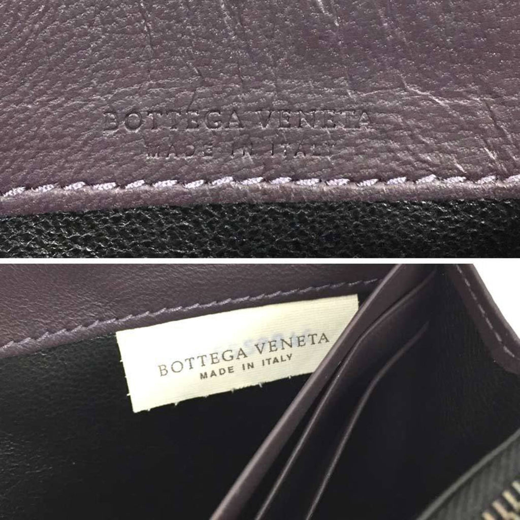 Bottega Veneta Brown Leather Long Wallet (Bi-Fold)