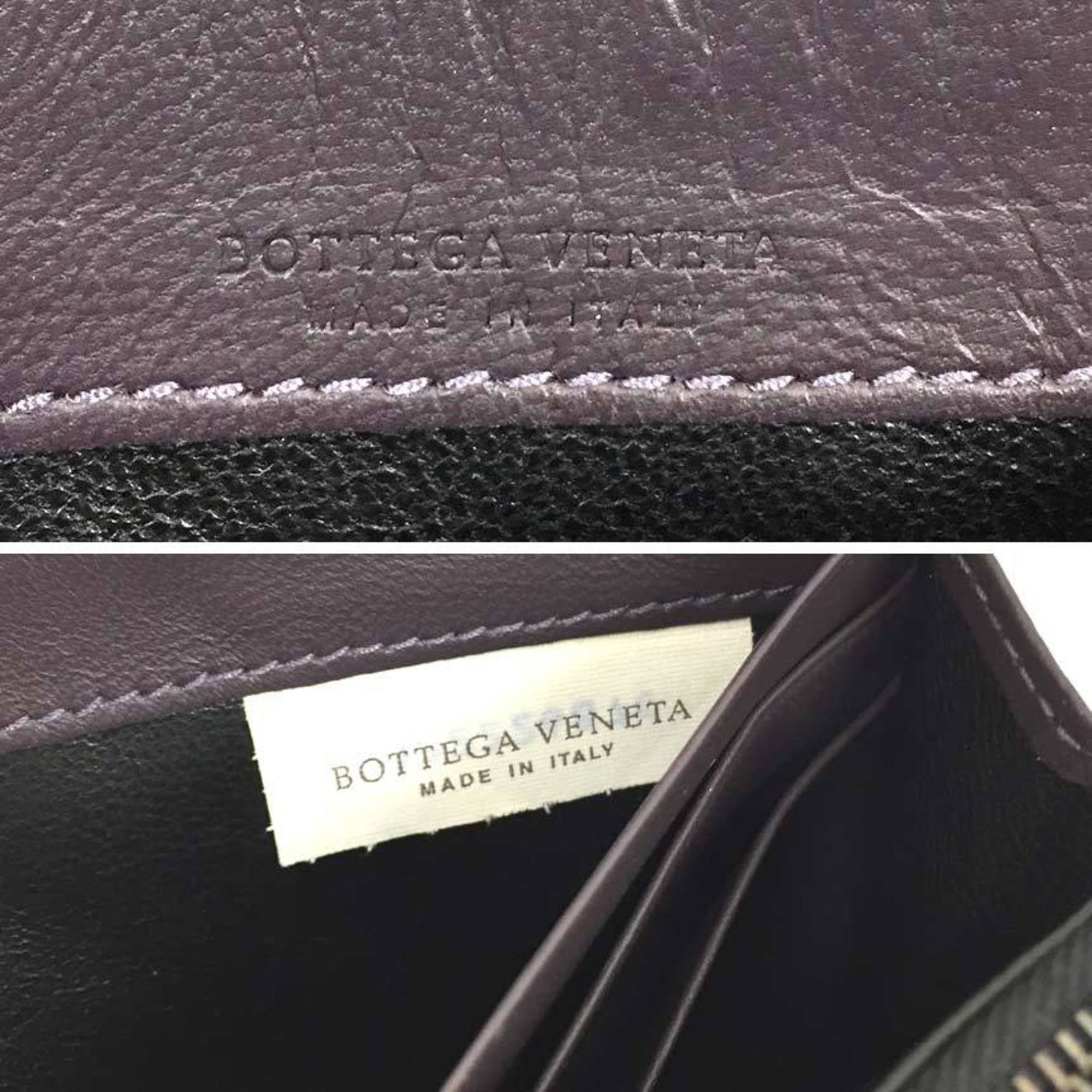 Bottega Veneta Brown Leather Long Wallet (Bi-Fold)