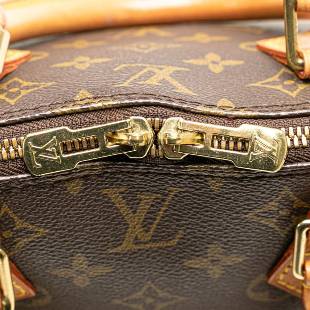 Louis Vuitton Brown Pvc Leather Handbag Shoulder Bag