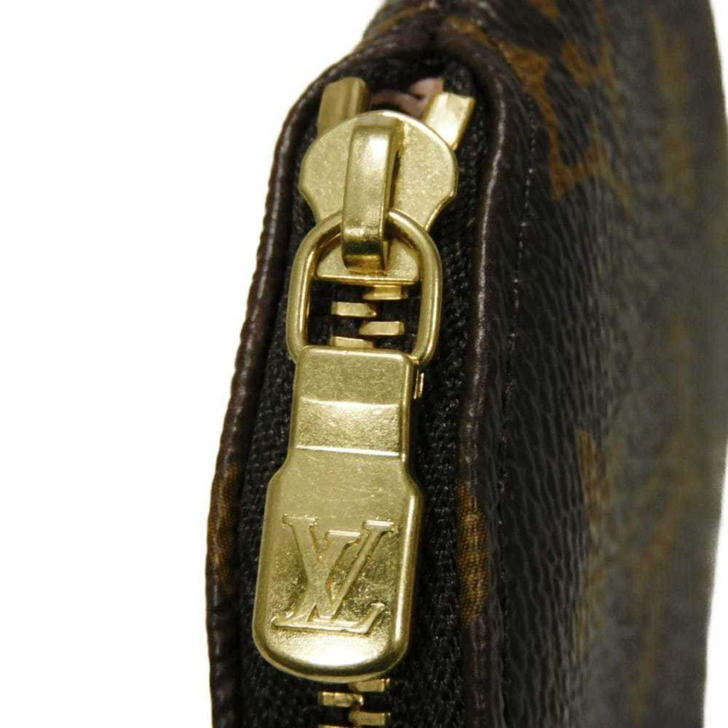Louis Vuitton Monogram Brown Pink Monogram Coin Purse/Coin Case
