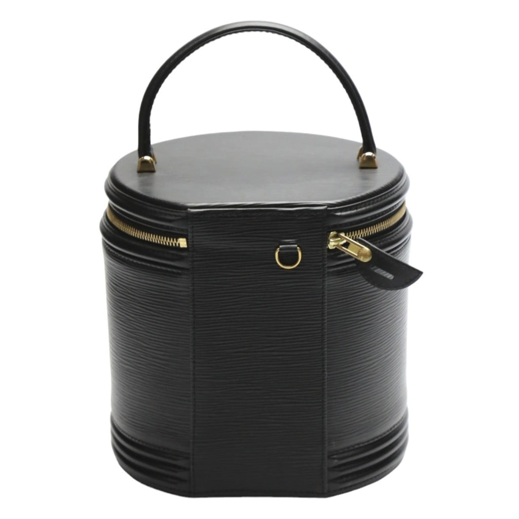 Louis Vuitton Noir Epi Leather Handbag