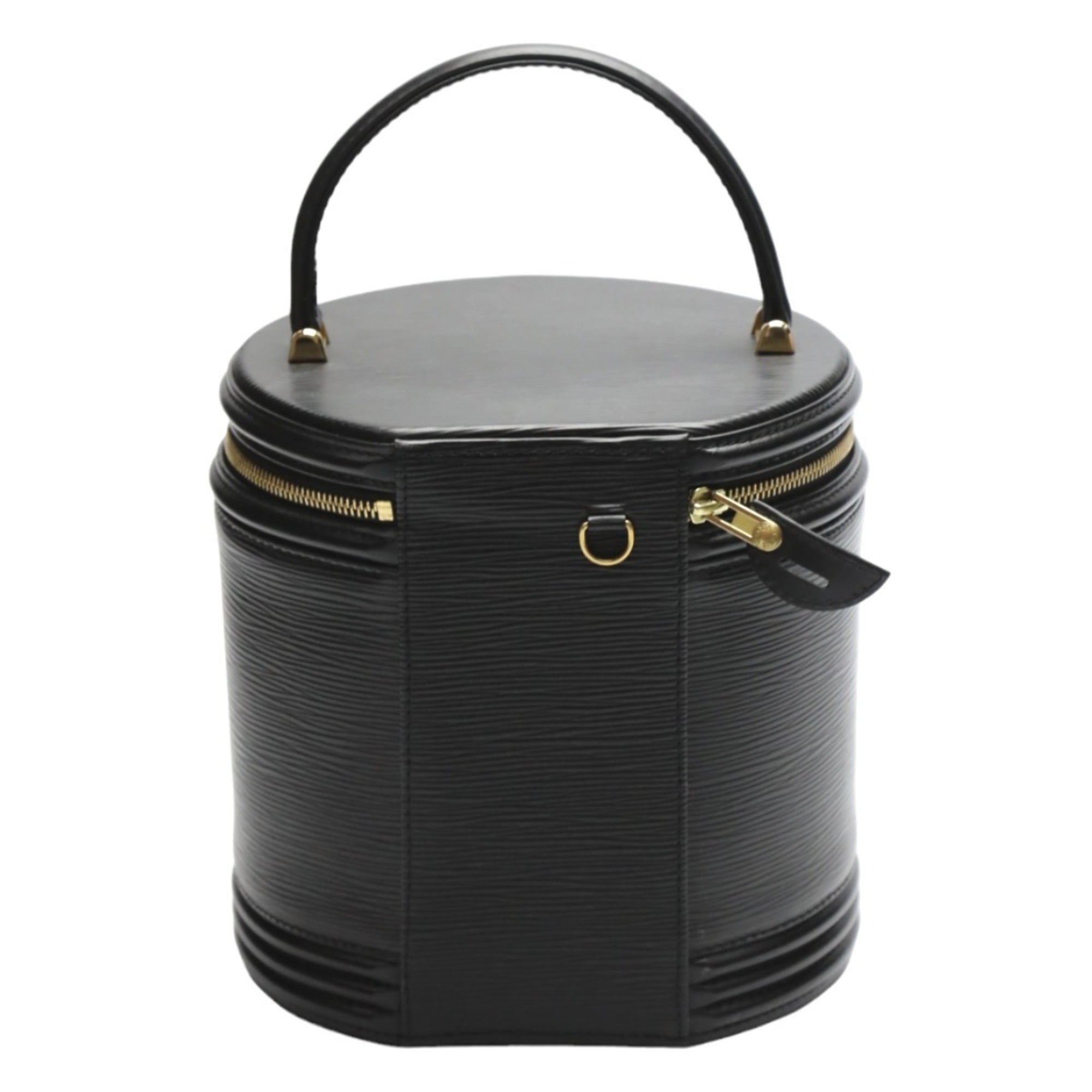 Louis Vuitton Noir Epi Leather Handbag