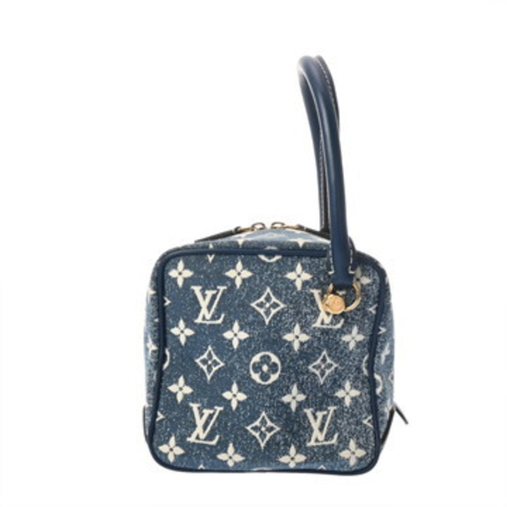 Louis Vuitton Blue Monogram Jacquard Denim Handbag