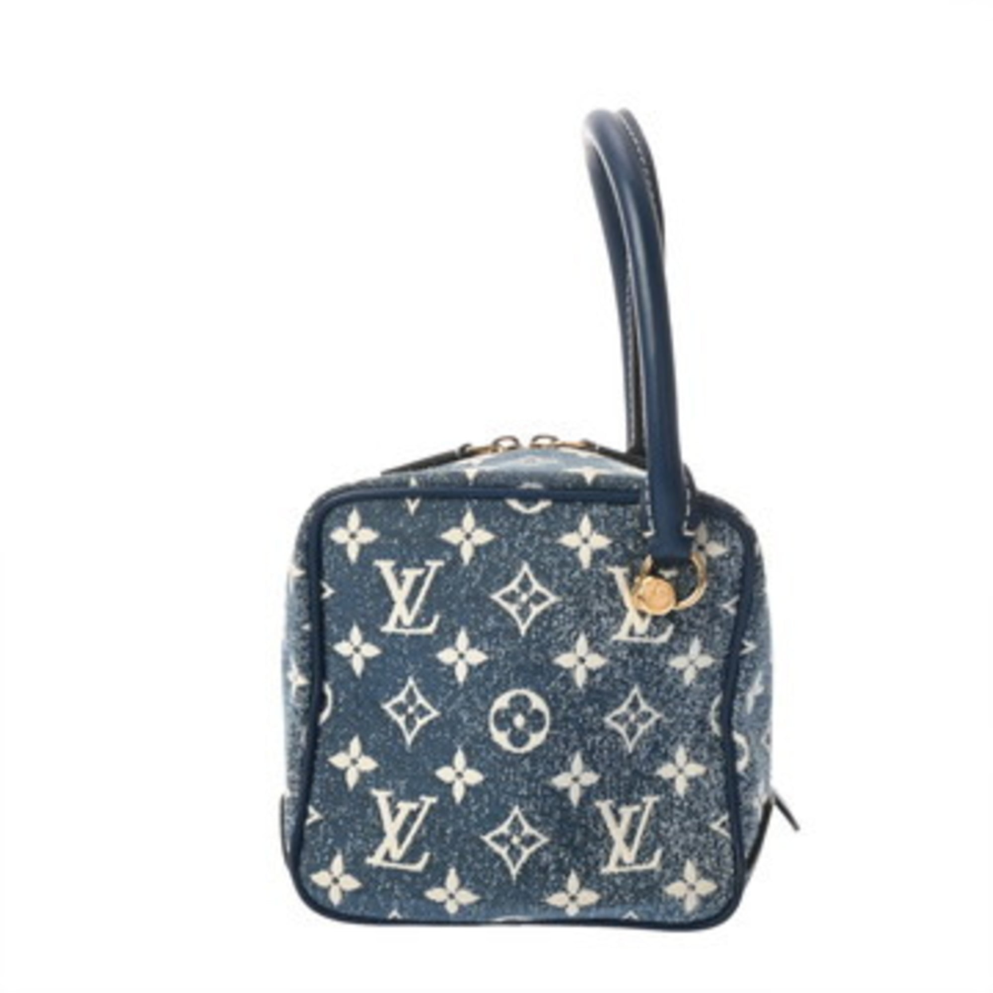 Louis Vuitton Blue Monogram Jacquard Denim Handbag