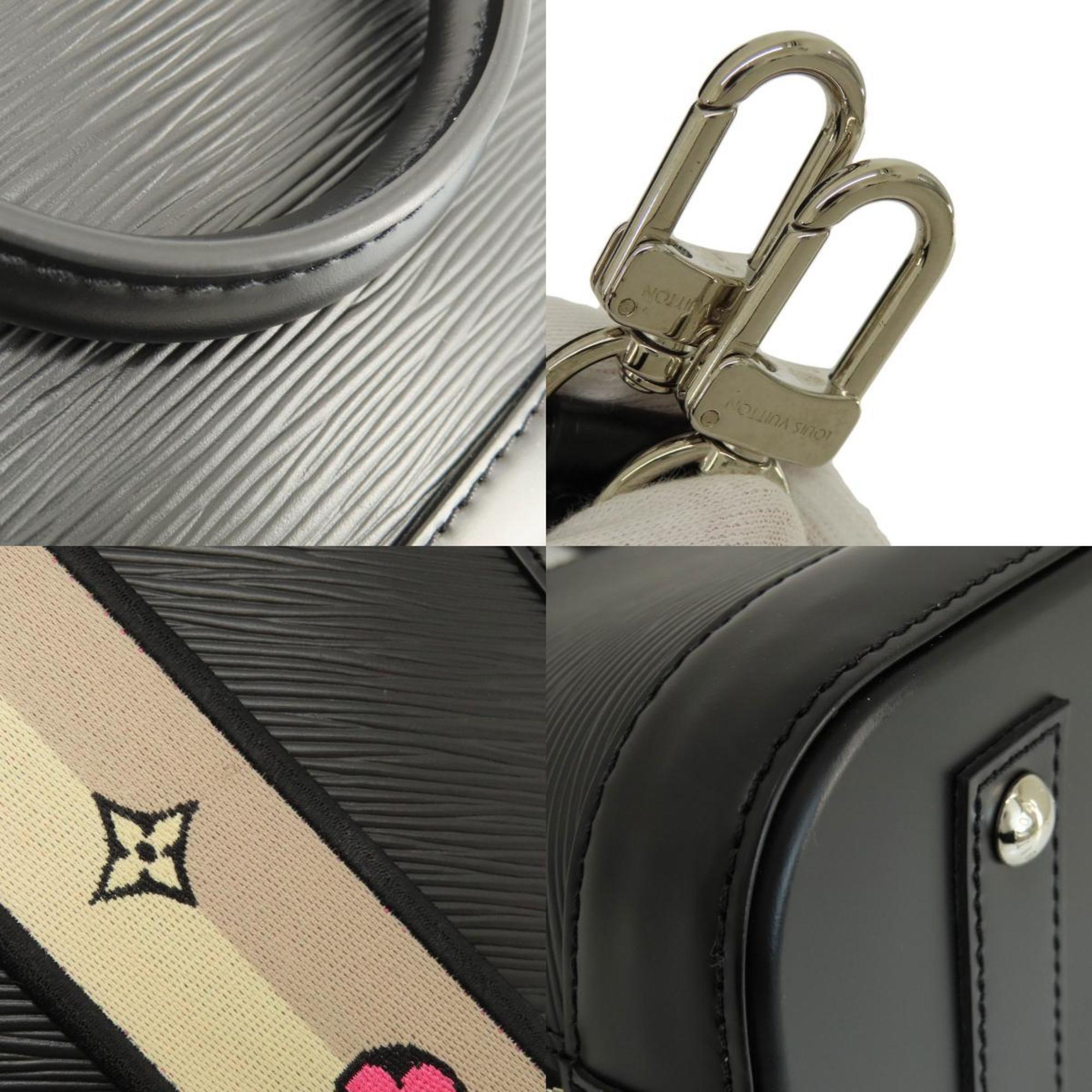 Louis Vuitton Epi Black Epi Leather Handbag