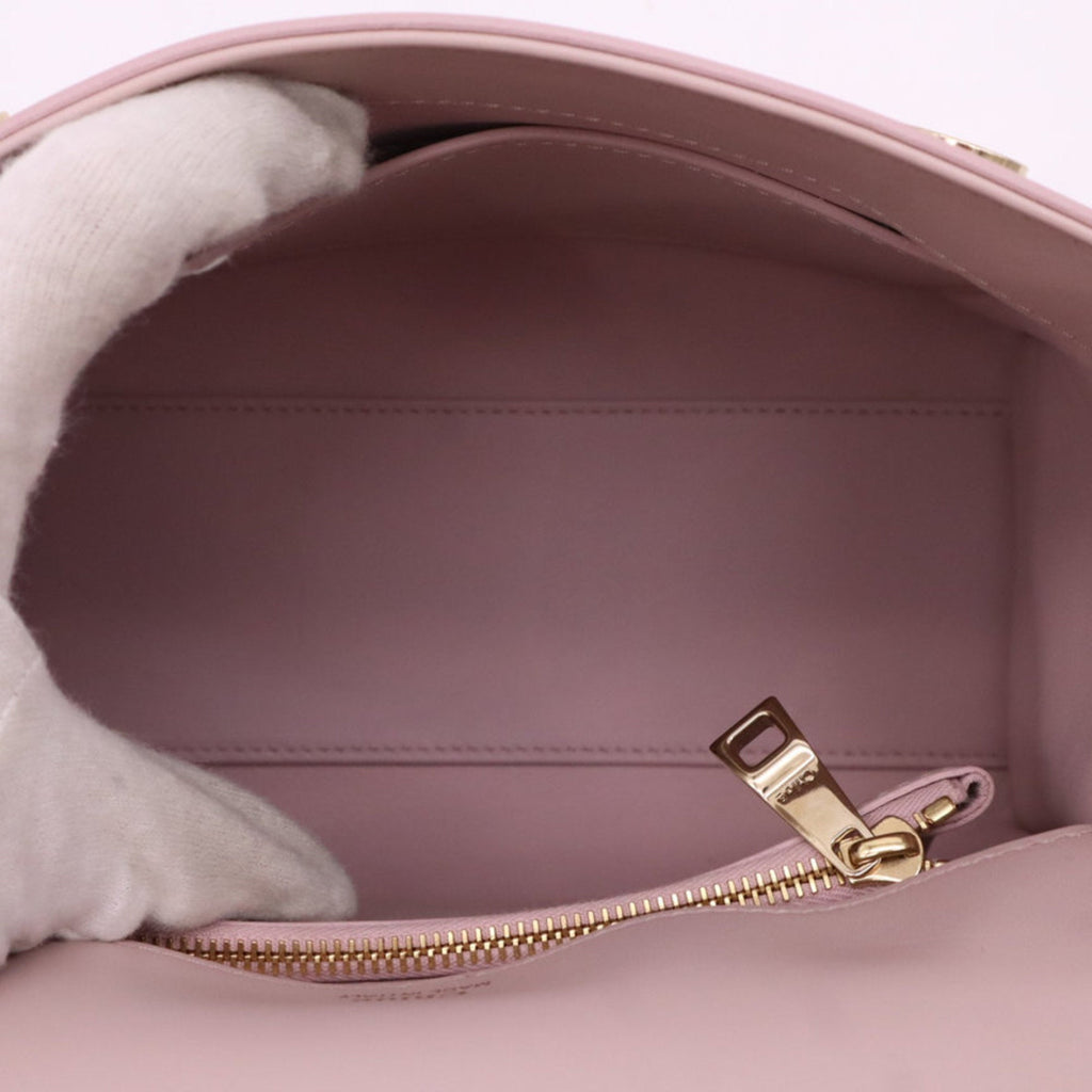 Chloé Pink Beige Leather Shoulder Bag (Pre-Owned)