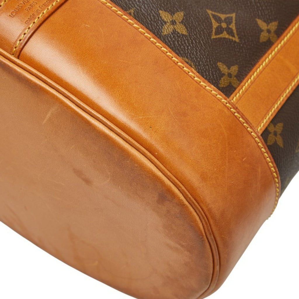 Louis Vuitton Brown Pvc Leather Shoulder Bag Sling Bag
