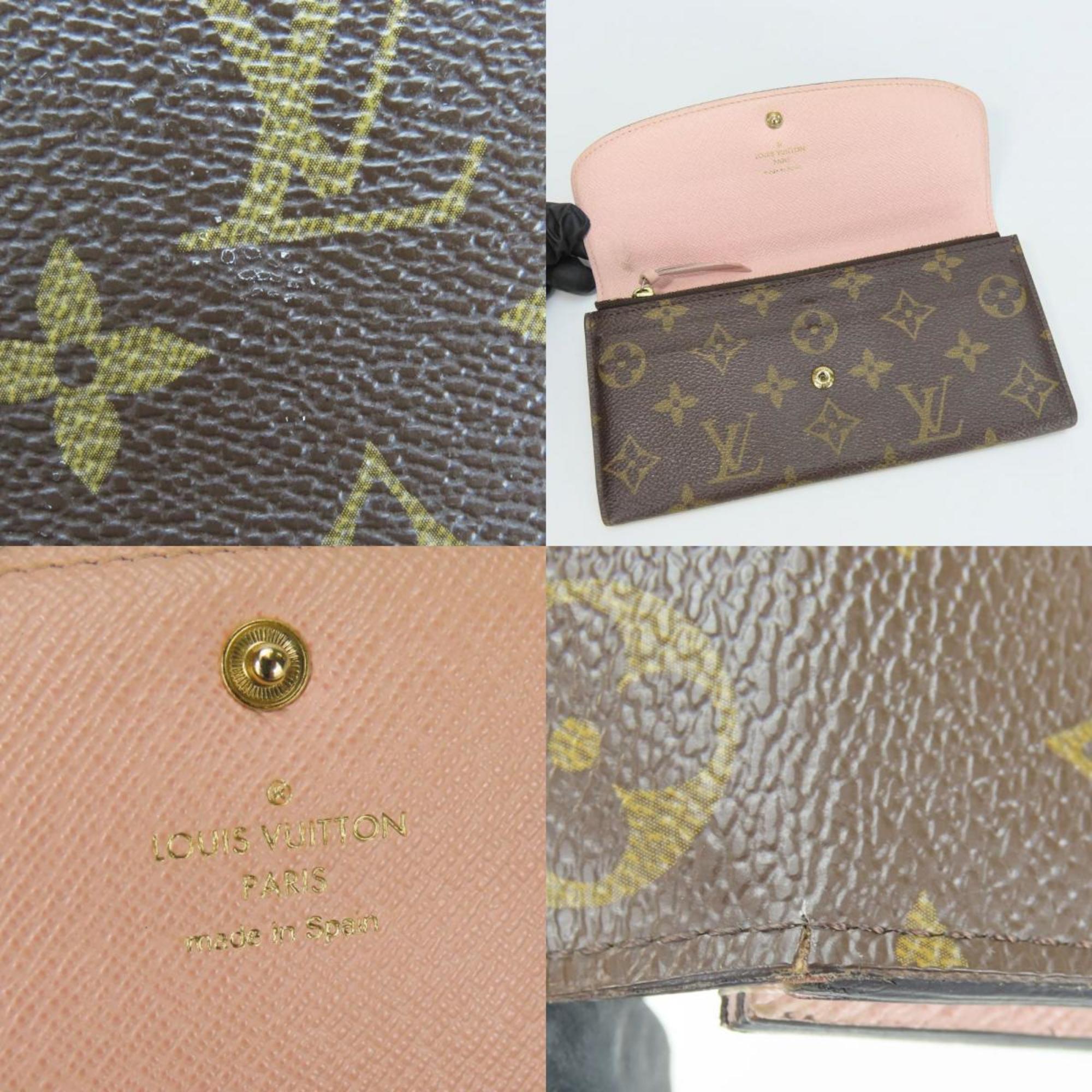 Louis Vuitton Brown Rose Ballerine Monogram Long Wallet