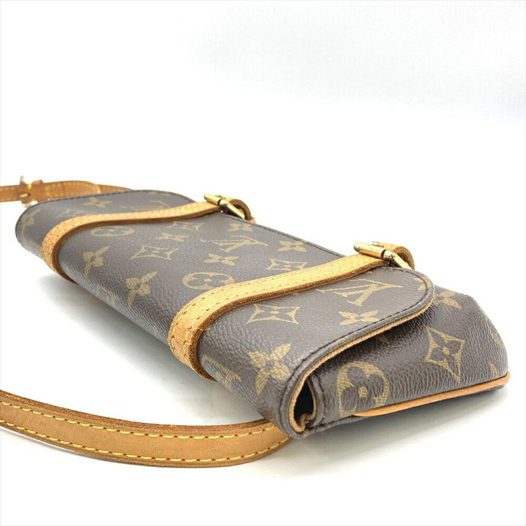 Louis Vuitton Monogram Brown Monogram Pochette Shoulder Bag