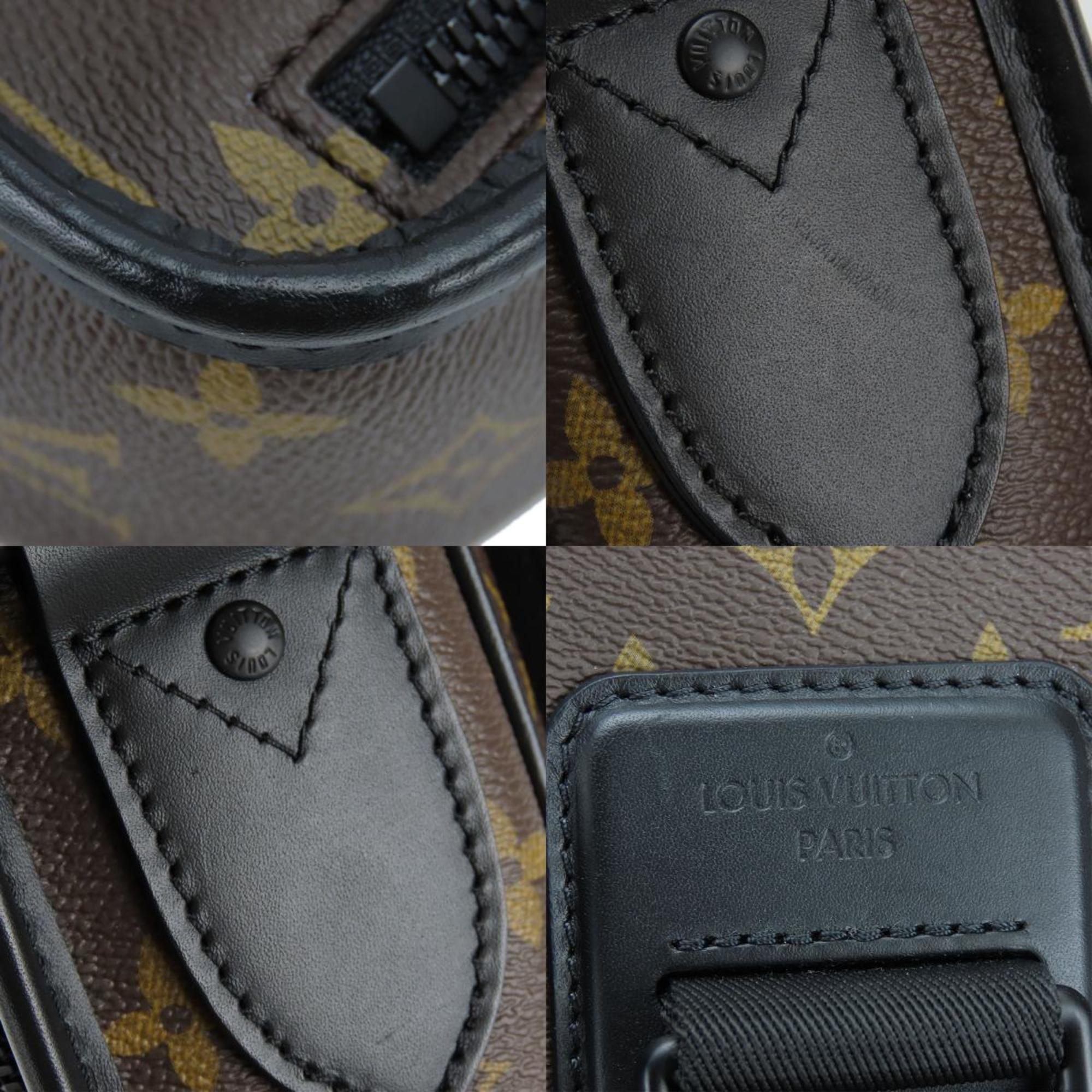 Louis Vuitton Monogram Macassar Black Brown Shoulder Bag