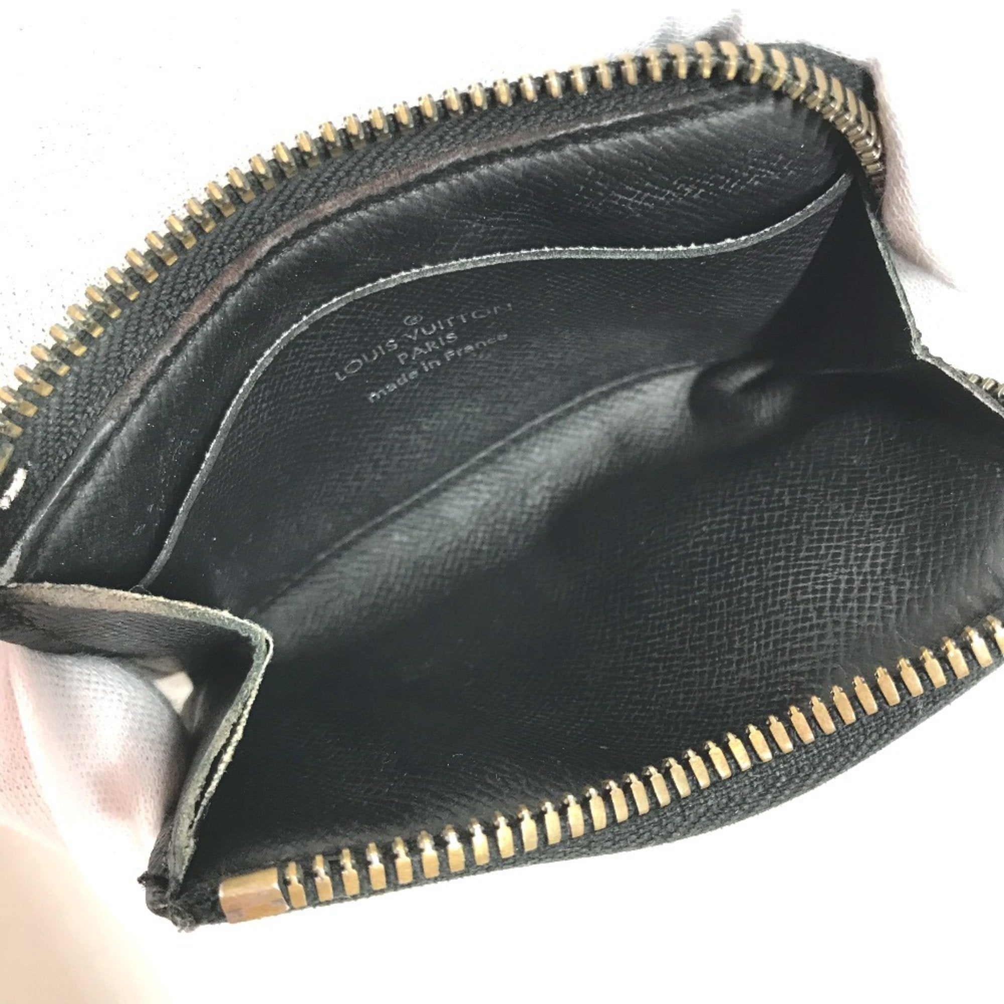 Louis Vuitton Black Monogram Eclipse Coin Purse/Coin Case