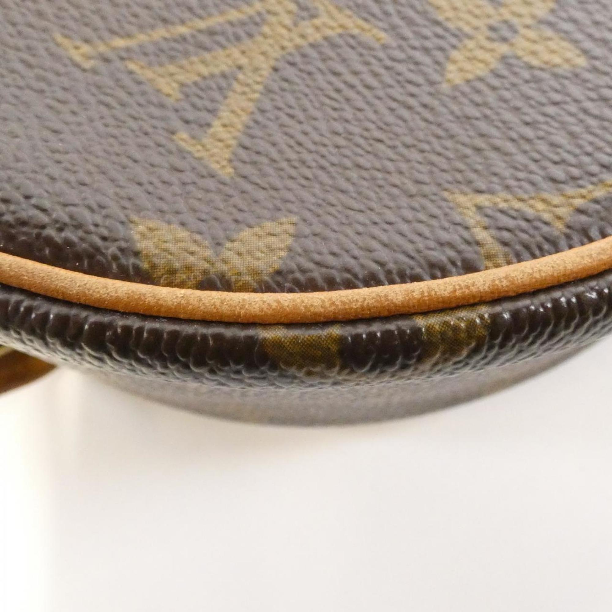 Louis Vuitton Marron Coated Canvas Shoulder Bag