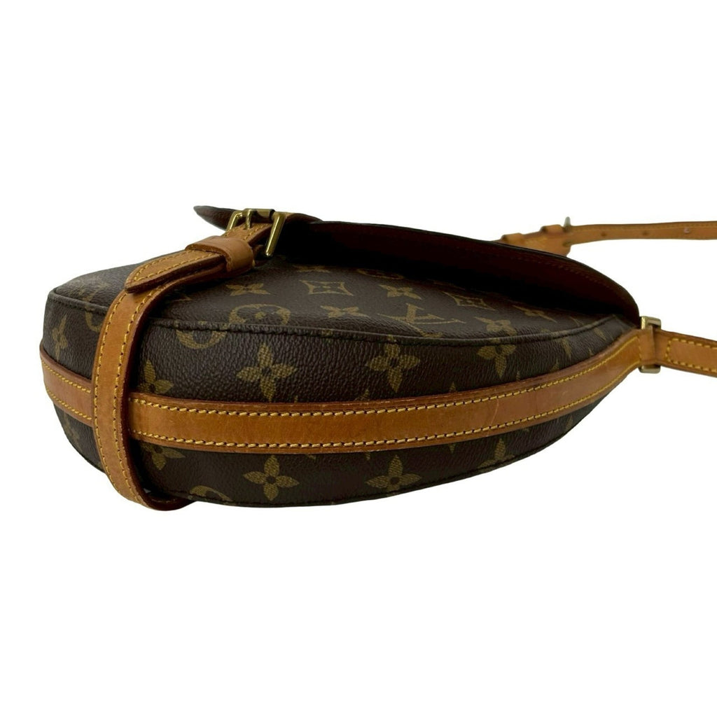 Louis Vuitton Brown Leather Pvc Pochette Shoulder Bag