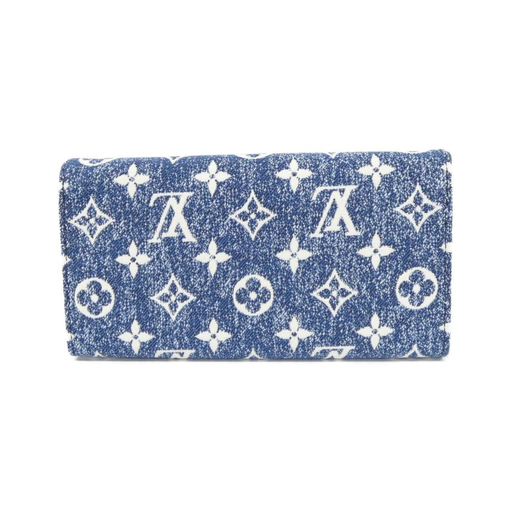 Louis Vuitton Blue Navy Monogram Long Wallet