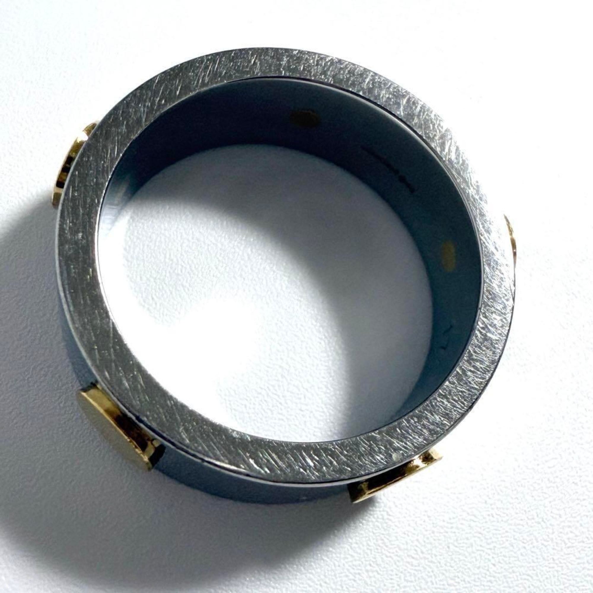 Gucci Gold Plating Stainless Steel Band Ring (Pre-Owned)