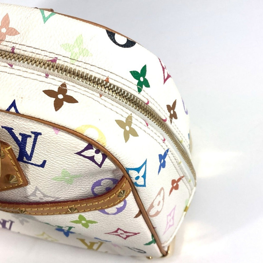 Louis Vuitton Monogram Multicolore Blanc White Monogram Multicolore Boston Bag Handbag