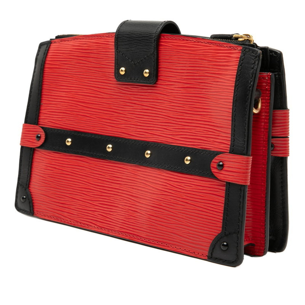 Louis Vuitton Black Rouge Leather Shoulder Bag