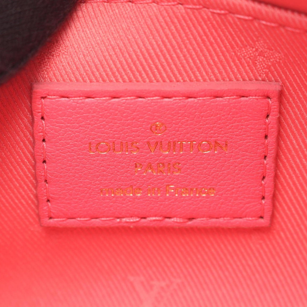Louis Vuitton Pink Leather Handbag