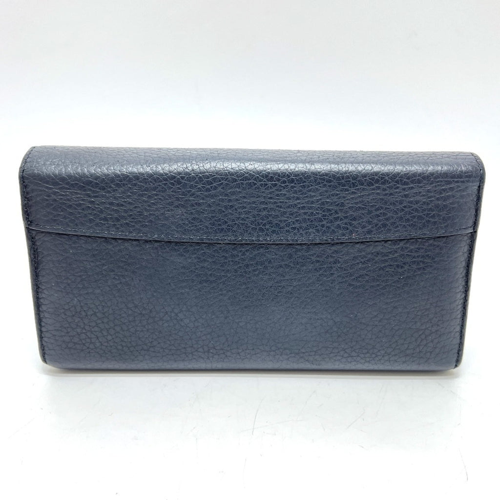 Louis Vuitton Black Noir Leather Long Wallet