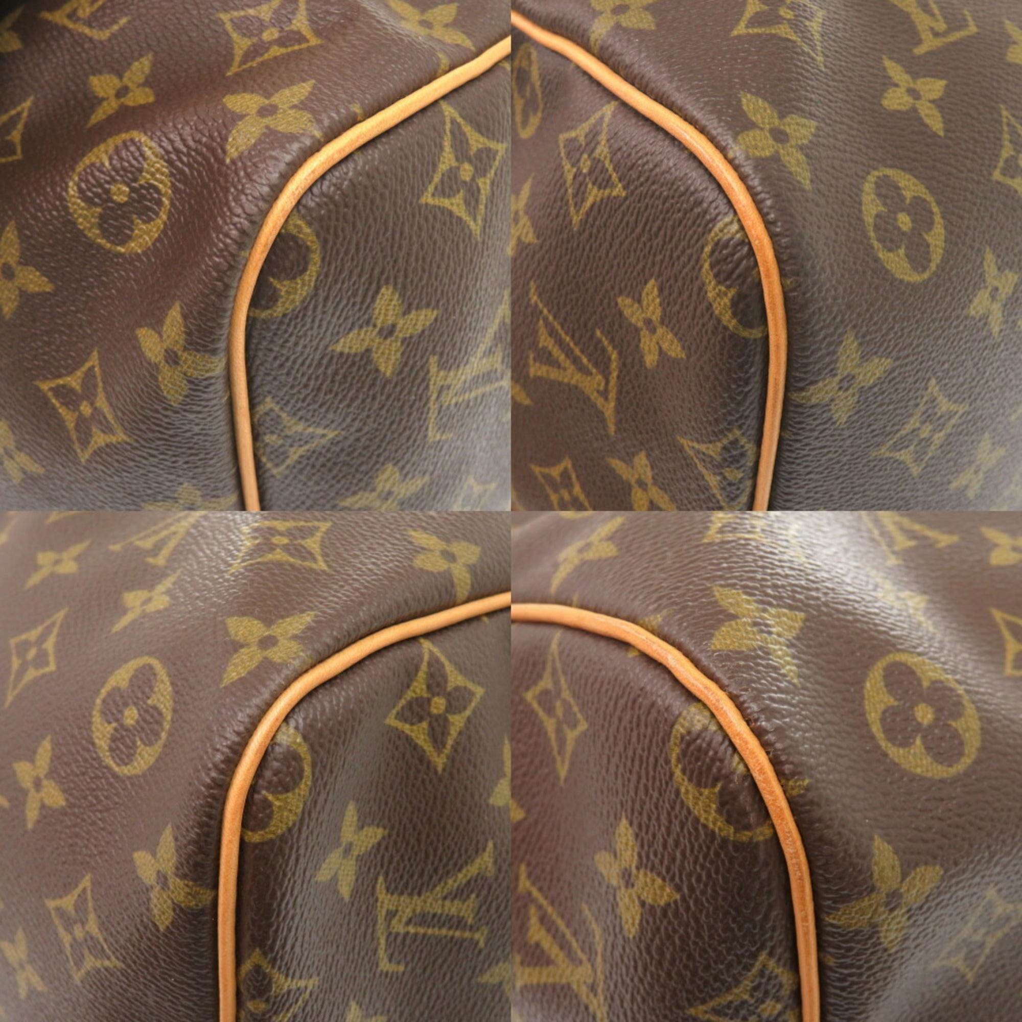 Louis Vuitton Brown Monogram Monogram Boston Bag