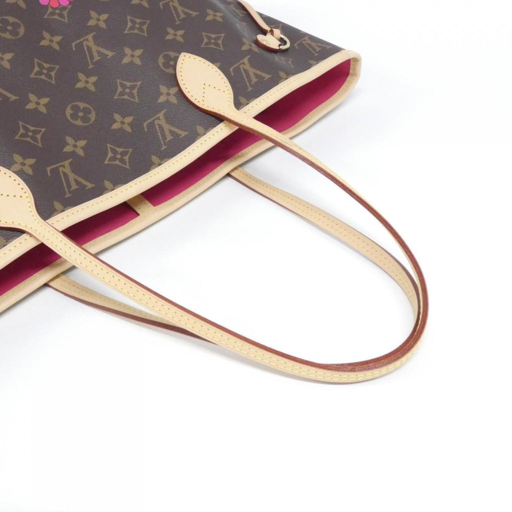 Louis Vuitton Marron Coated Canvas Handbag