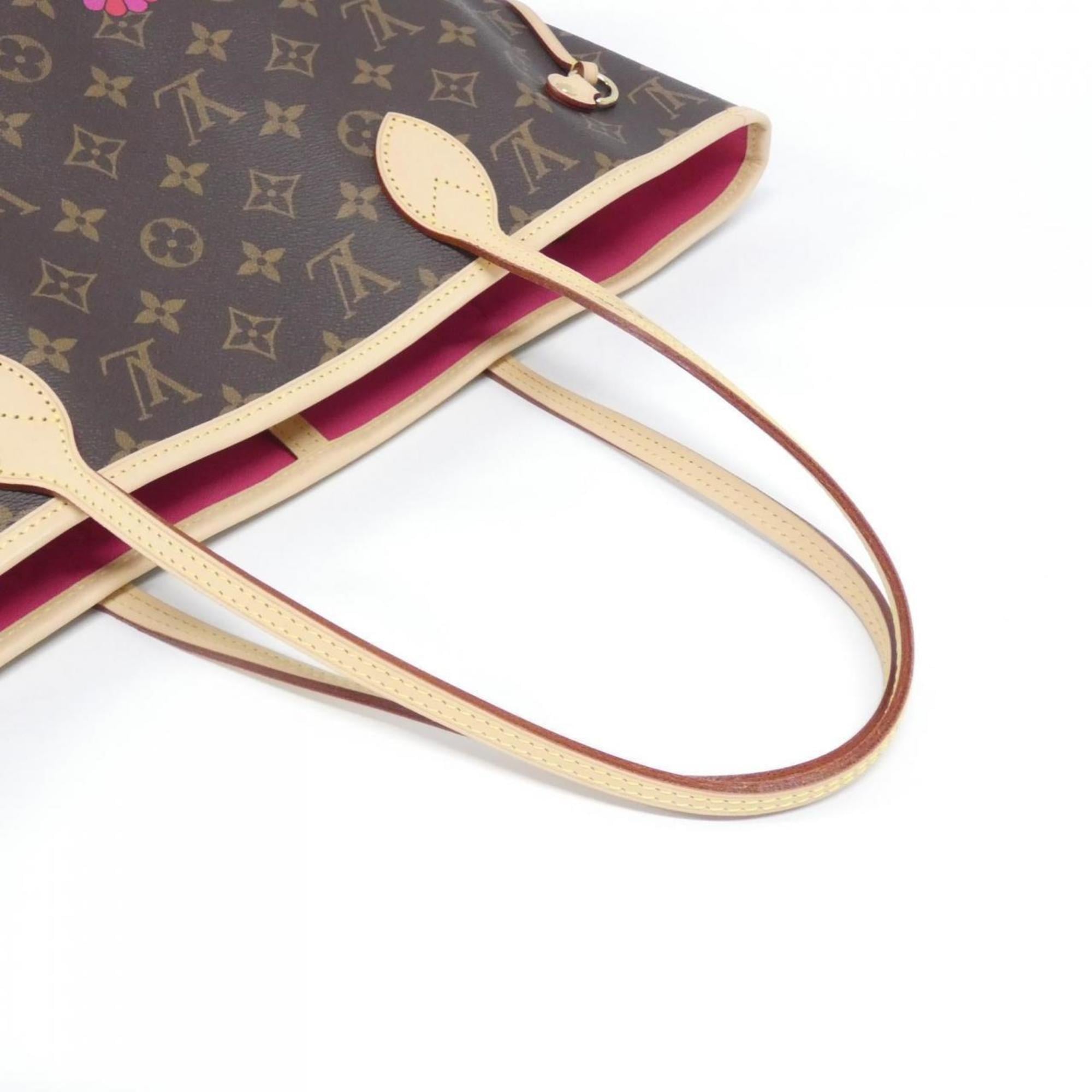 Louis Vuitton Marron Coated Canvas Handbag