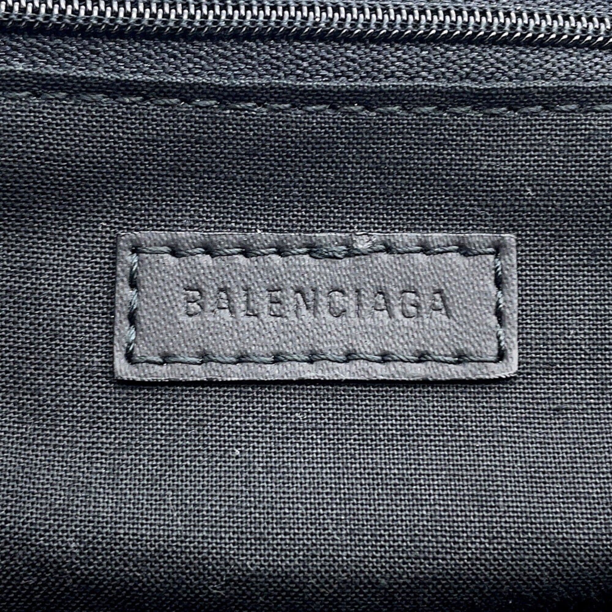 Balenciaga Black Nylon Backpack Hand