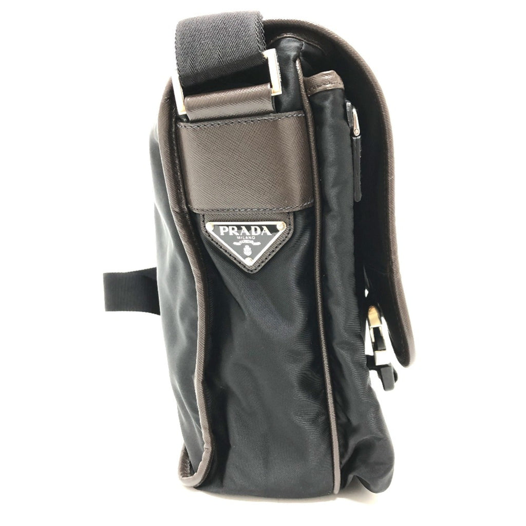 Prada Black Cloth Shoulder Bag