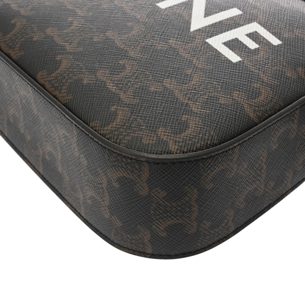 Celine Brown Pvc Shoulder Bag