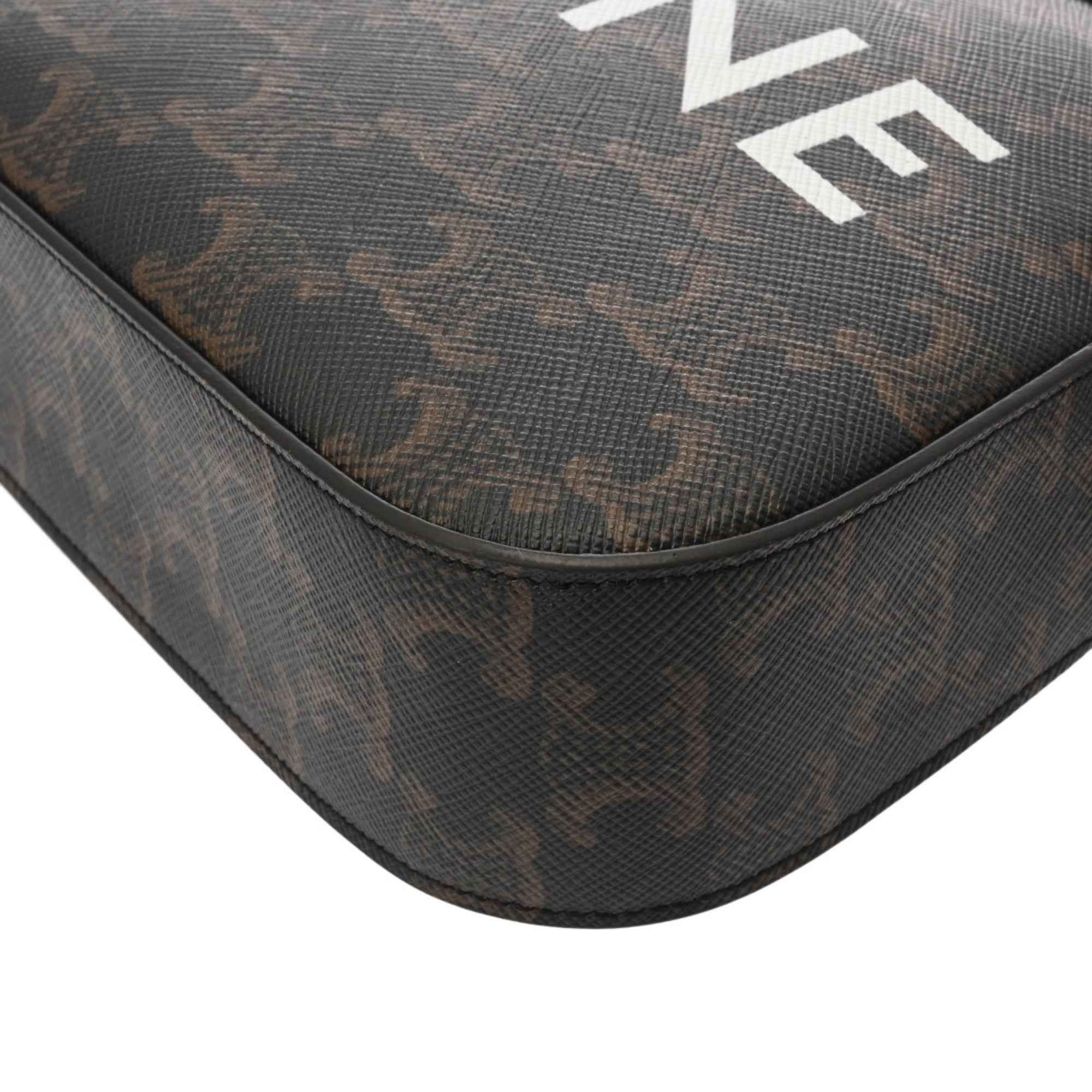 Celine Brown Pvc Shoulder Bag