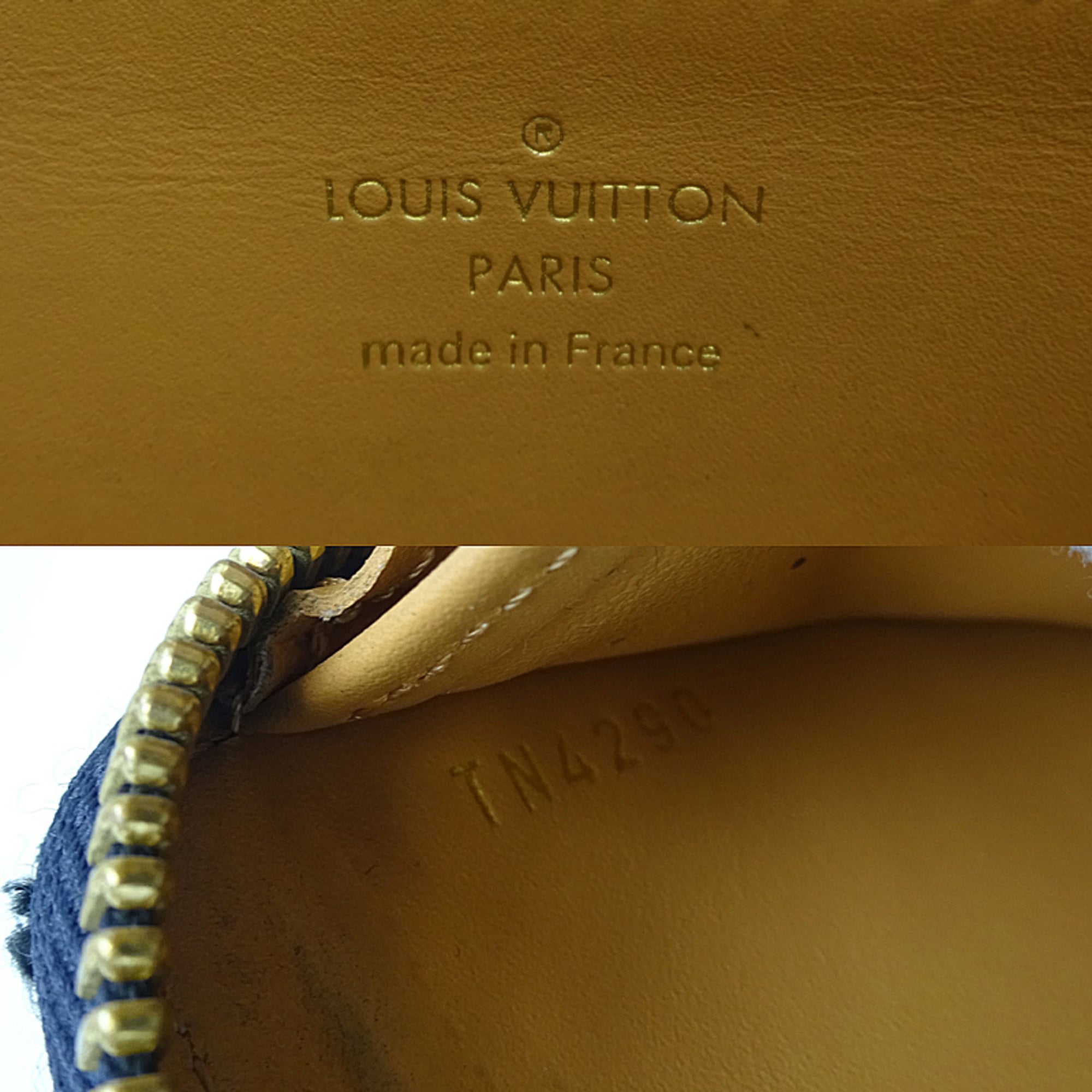Louis Vuitton Navy Monogram Long Wallet