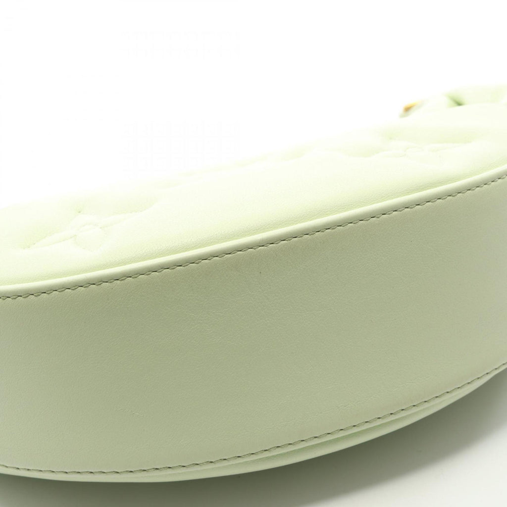 Louis Vuitton Green Leather Handbag