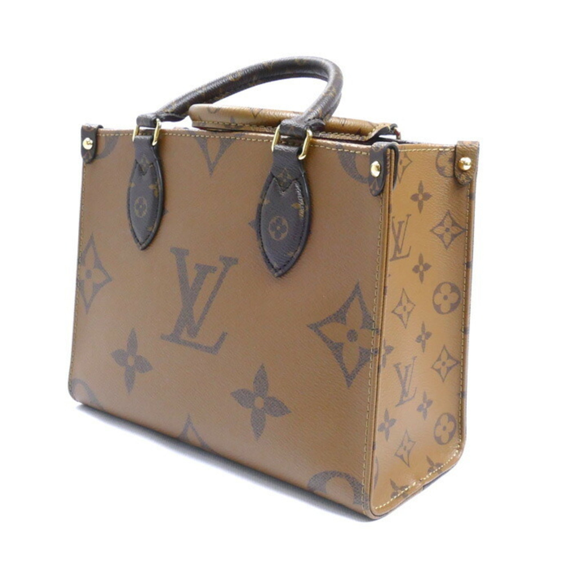 Louis Vuitton Brown Monogram Reverse Monogram Shoulder Bag