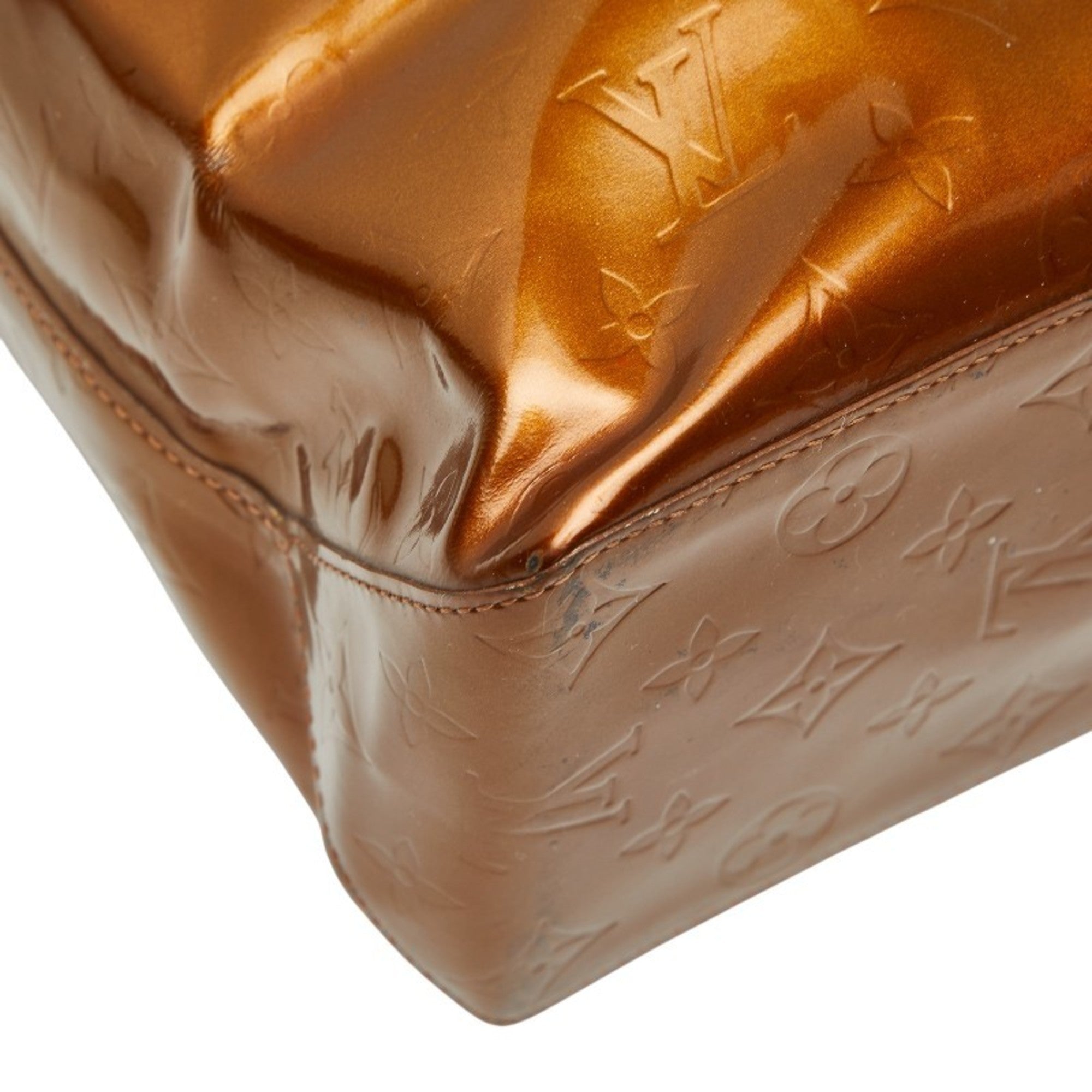Louis Vuitton Bronze Brown Monogram Patent Leather Tote Bag