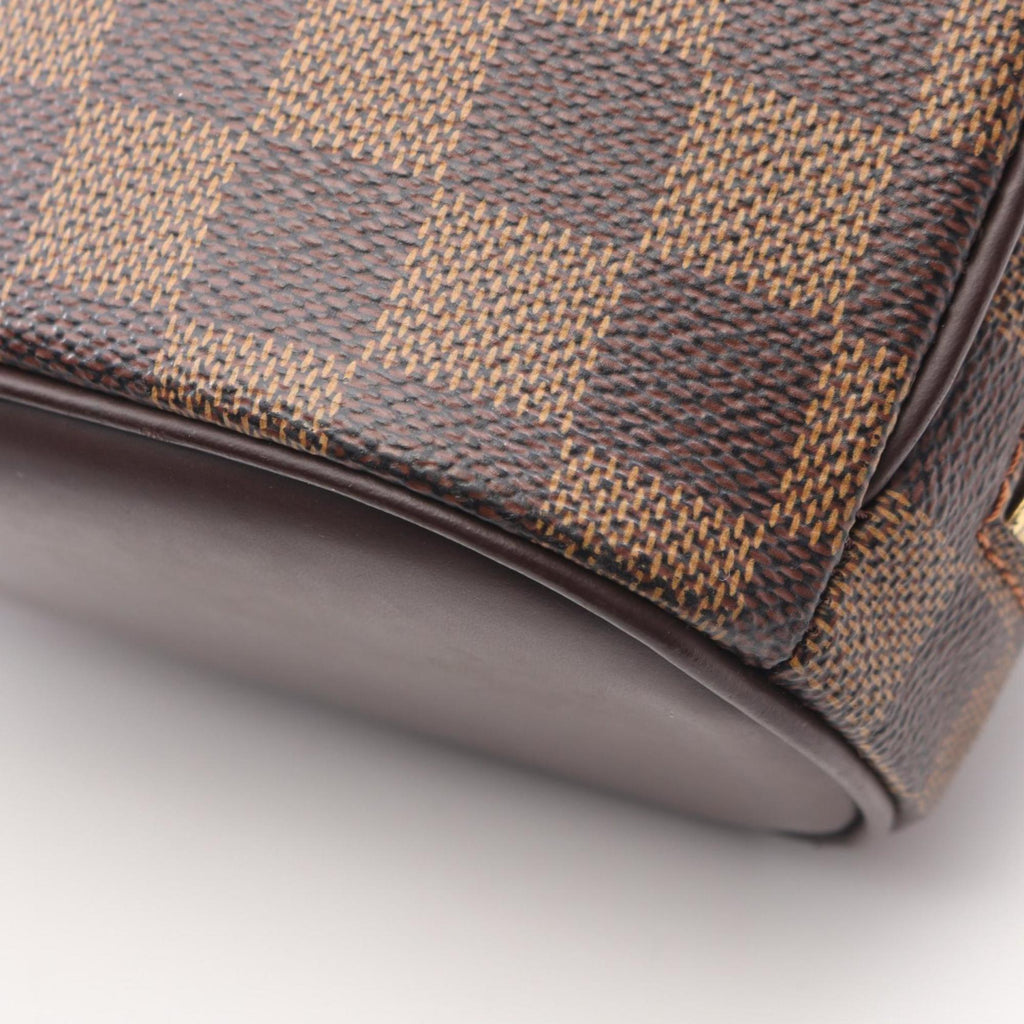 Louis Vuitton Brown Damier Canvas Ebene Coated Canvas Leather Handbag