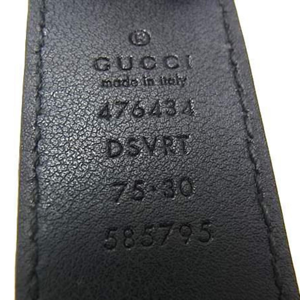 Gucci Black Leather Fanny Pack Shoulder Bag (Pre-Owned)