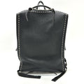 Fendi Black Leather Backpack