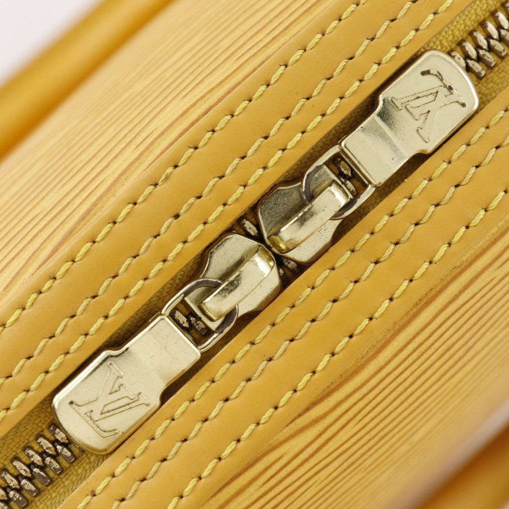 Louis Vuitton Yellow Epi Leather Handbag