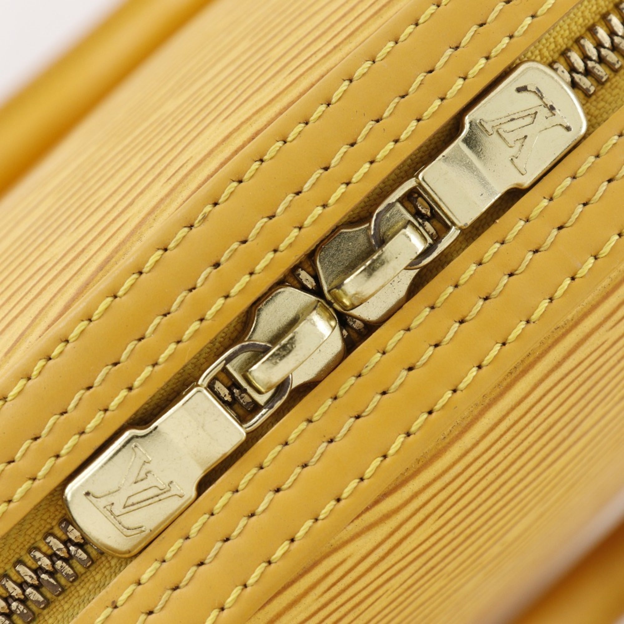 Louis Vuitton Yellow Epi Leather Handbag