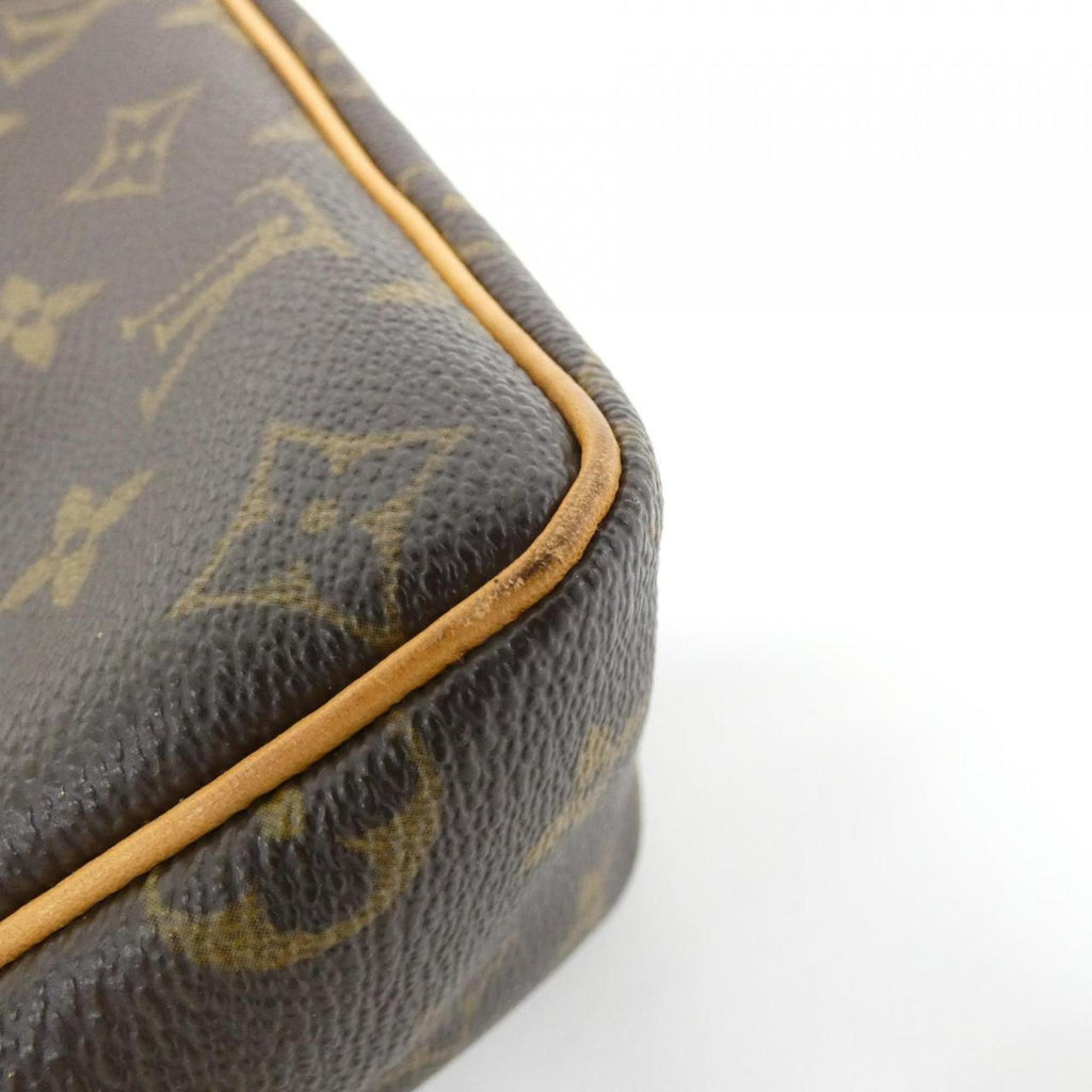 Louis Vuitton Marron Coated Canvas Shoulder Bag